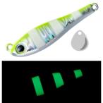 コーモラン シーバスルアー メタルマジック TG 40gS #A171 チャートバックゼブラ