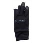パズデザイン 防寒手袋 PGV-041 ライトゲームグローブ ブラックグレー (XL)
