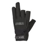 [. покупка ].. перчатки 7769 RBB соль игра перчатка (3 пальцев cut ) BLK× светло-серый 3L размер 