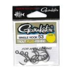 【爆買】【ネコポス対象品】がまかつ シングルフック53(NSB) 4 シングルフック