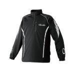  Gamakatsu одежда GM3766 2WAY теплый Zip рубашка черный × серебряный 3L