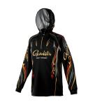  Gamakatsu одежда GM3816 2WAY принт Zip рубашка f-ti