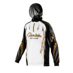  Gamakatsu одежда GM3816 2WAY принт Zip рубашка f-ti