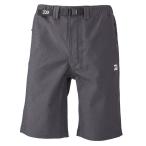 ダイワ  ストレッチ デニムレインショートパンツ ブラックデニム XL レインウェア