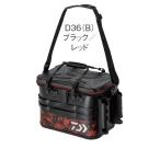 【訳あり】ダイワ ATタックルバッグ D36(B) ブラック/レッド タックルバッグ