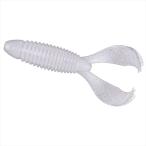 【ネコポス対象品】ダイワ ワーム ラトリンチューブキックス 3.4インチ スノーホワイトシュリンプ