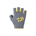 【ネコポス対象品】ダイワ 手袋 DG-6523 速乾グローブ 5本カット イエロー L