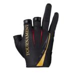  Daiwa DG-1223Tto-na men to перчатка 3шт.@ cut черный красный M