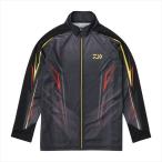  Daiwa одежда DE-7324Tto-na men to полный Zip dry рубашка черный XL