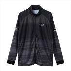  Daiwa одежда DE-7326 длинный рукав dry рубашка полный Zip черный L