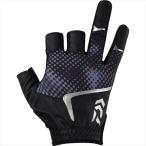 ダイワ 手袋 DG-2026 パッド付グローブ 3本カット ブラックヘイズカモ XL