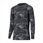 ダイワ インナー DU-6021S アイスドライ(ICEDRY) クルーネックアンダーシャツ ブラックヘイズカモ M