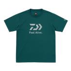  Daiwa одежда DE-3926 Short рукав затенитель от солнца рубашка Feel Alivea винт голубой XL