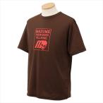 [ есть перевод ]mazumemazme одежда MZAP-679 mazume prime Flex футболка Logo Brown S