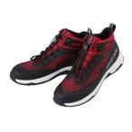 オレンジブルー MZSH-743 マズメ ラフウォーター デッキシューズハイカット ブラック×レッド L