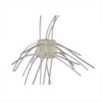 OSP ワーム サイコロラバー NONSALT 14mm SR04スモークレモン