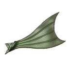 エレメンツ ランブルフィッシュテール Rumble Fish Tail #Green