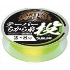 サンライン キャステスト テーパー力糸投 15m×5本 イエロー 2-8号 ライン