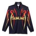  Sunline одежда Pro dry рубашка ( длинный рукав ) SUW-04501CW черный 3L