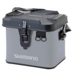 シマノ タックルバッグ BK-001T タックルボートバッグ(ハードタイプ) グレー 27L