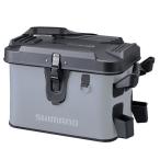 シマノ タックルバッグ BK-007T ロッドレスト ボートバッグ(ハードタイプ) グレー 27L