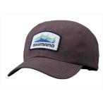 [ есть перевод ] Shimano шляпа CA-014W patch колпак Brown S