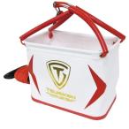 ショッピングバケツ 釣研 バケツ TK241 こぼれんバケツ ホワイト