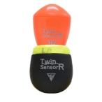 釣研 ウキ ツインセンサーR L オレン
