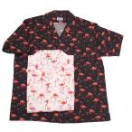 ショッピングアロハシャツ Schott ショット 3115055  アロハシャツ HAWAIIAN SHIRT FLAMING ハワイアンシャツ フラミンゴ アロハ