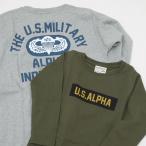 ALPHA Alpha Kids ( ребенок )TA8021-2 принт футболка с длинным рукавом U.S.ALPHA рост 110cm-160cm