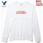 大きいサイズ メンズ XL/XXL/XXXL アメリカンイーグル 長袖Tシャツ メンズ American Eagle Outfitters