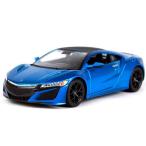 1/24 本田 ホンダ アキュラ 青 ブルー Acura NSX matt blue 2018 1:24 Maisto 梱包サイズ60