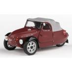 1/43 ベロレックス ダークレッド Velorex 16/350 matt dark red 1966 with black wheel coverings 1:43 Abrex 梱包サイズ60