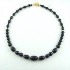 珊瑚ネックレス黒珊瑚サンゴグラデーションK14デザイン樹脂コーティング