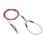 訳あり ペティオ タフギア ワイヤーチェーンプラス 4.5mm レッド 30kg~ 317cm