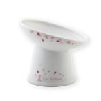 猫壱 猫用 脚付フードボウル 斜めタイプ Sakura Cat Ribbon 2024