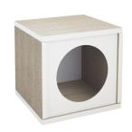 Anikitty домик для кошек белый 