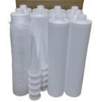 日本製| コーキングガン用 汎用 空カートリッジ容器(プラスチック製)330ml×10本