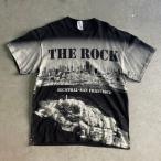 THE ROCK ALCATRAZ アルカトラズ刑務所 オールオーバープリントTシャツ メンズXL