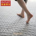 ラグ アウトレット 数量限定 200×250 3畳用 滑り止め付 防ダニ加工 ホットカーペット対応 床暖房対応 夏 冬 マット ラグマット カーペット ラグカーペット