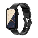 SHANG WING スマートウォッチ レディース iphone対応 アンドロイド対応 リストバンド型 腕時計 1.47インチ大画面 フルタッチ Sm