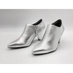 ショッピングNUDE UNITED NUDE ユナイテッド ヌード Delta Pure Pump サイドジップヒールパンプス 未使用 35 シルバー