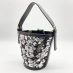 ショッピングスパンコール PELLICO　ペリーコ スパンコールショルダーバッグ 新品 - シルバー×ブラック