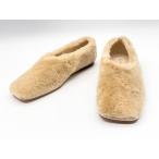 PALOMA BARCELO Pal ma bar Cello боа туфли без застежки обувь ba Rely na новый товар 36 слоновая кость 