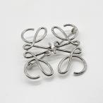 ショッピングロエベ LOEWE ロエベ  アナグラム　 ブローチ - シルバー