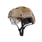 EMERSON製 OPS-COREタイプ FAST PJ ヘルメット シールド付 レプリカ DE ダークアース