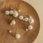 ピアスパールボリュームロングピアス...