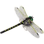 虫除け オニヤンマ 専用ケースなし品 安全ピン付き 即納 実物大おにやんまフィギュア 日本製 精巧 ブローチ 帽子 トンボ キャンプ ゴルフ BBQ 祝入賞 送料無料