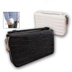 メンズセカンドバッグ クロコ型押し クラッチバッグ 紳士用 財布 ポーチ 紳士用 男性用 定形外郵便 送料無料