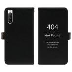 Xperia 10 III ケース SO-52B SOG04 ケース 手帳型 カバー エクスペリア 10 III 携帯カバー 手帳 スマホケース スマホカバー Not Found